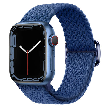 Braided Solo Loop Elastic Band for Apple Watch | Fits All Series & Sizes (38mm-49mm)