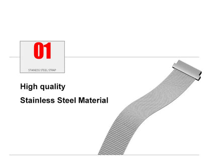 Stainless Steel Straps for Xiaomi Mi Band 4-7