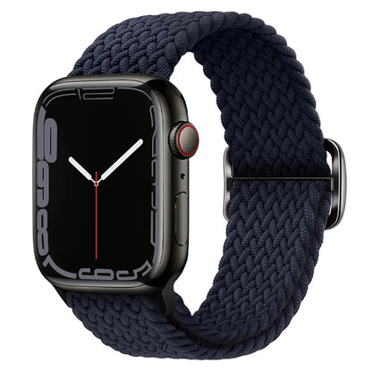 Braided Solo Loop Elastic Band for Apple Watch | Fits All Series & Sizes (38mm-49mm)