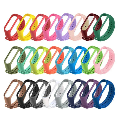 Bracelet Strap For Xiaomi Mi Band 4 Silicone Strap