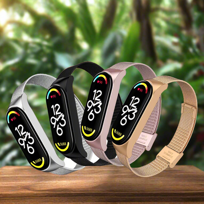 Stainless Steel Straps for Xiaomi Mi Band 4-7